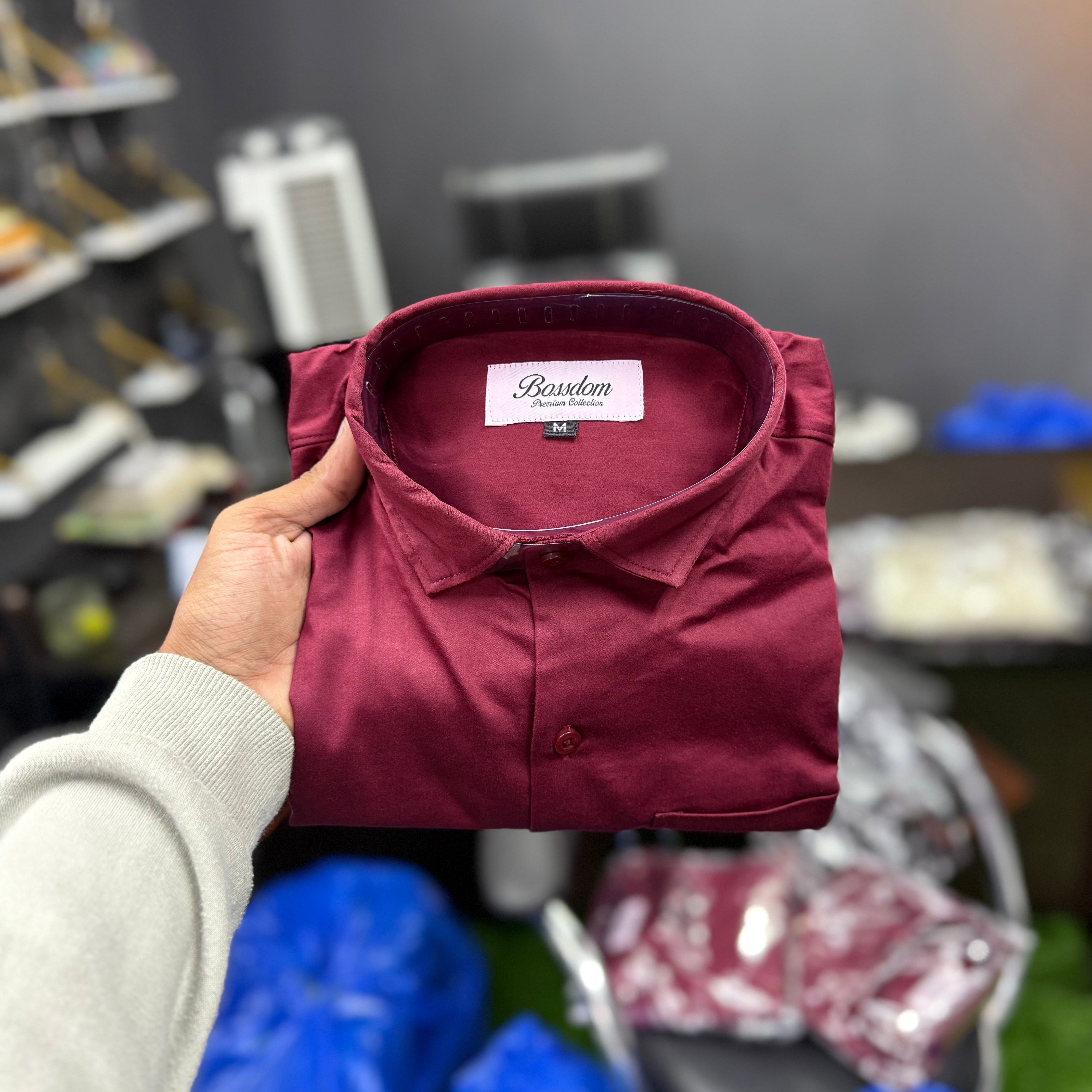 Plain Red Shirt