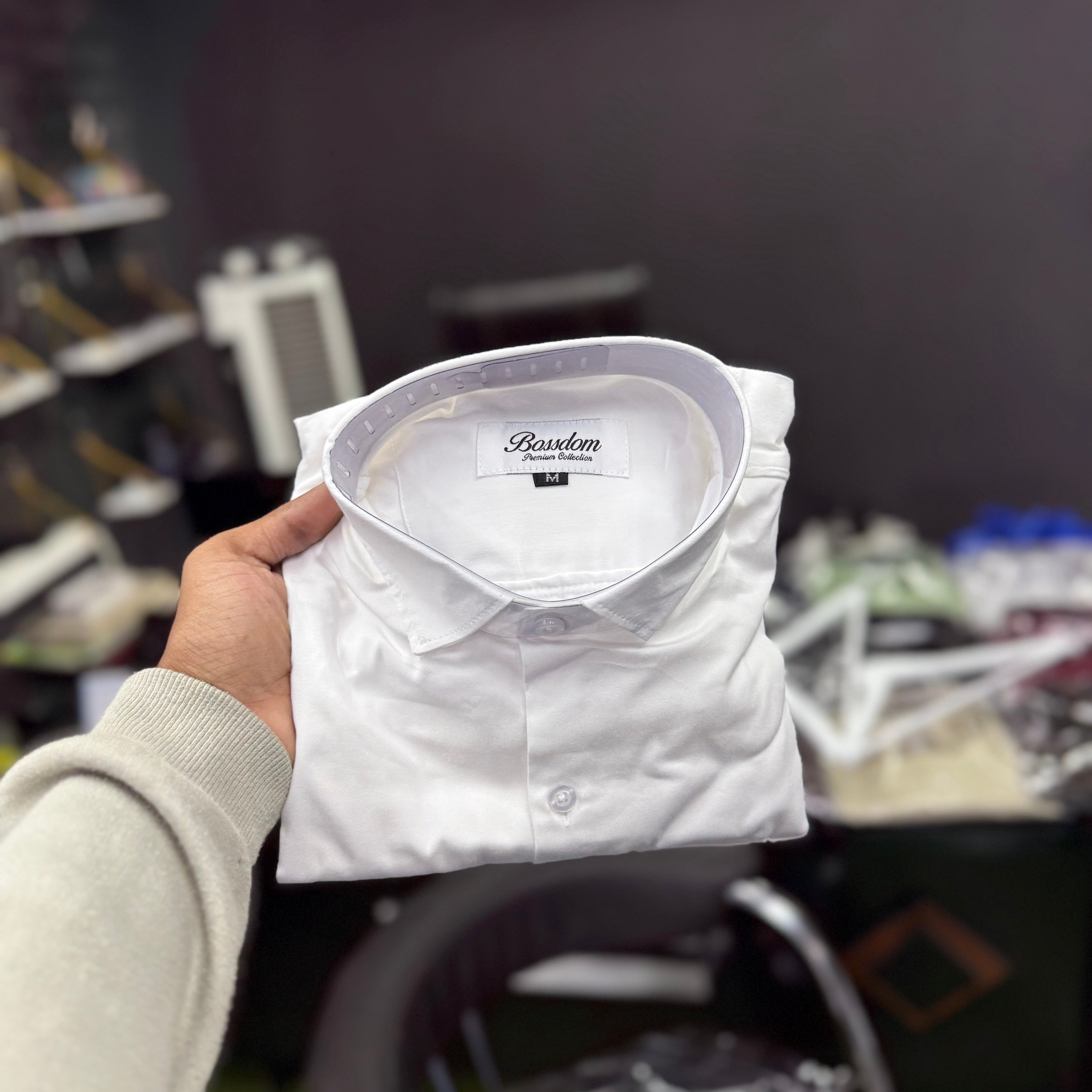Plain White Shirt